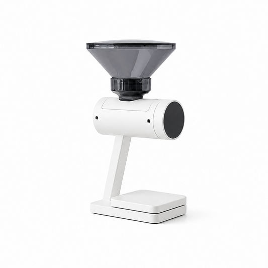 Premium Smart Coffee Bean Doser in Black, White & Grey