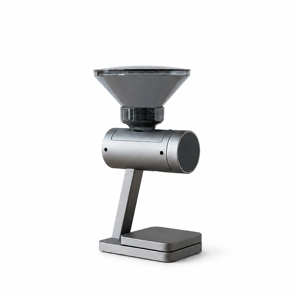 Premium Smart Coffee Bean Doser in Black, White & Grey