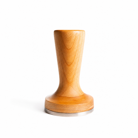 Premium 58.3mm Espresso Tamper in Walnut, Maple & Cherry