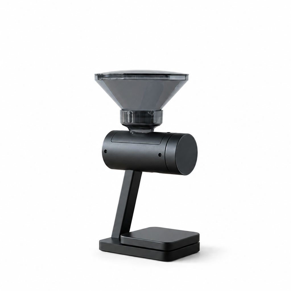 Premium Smart Coffee Bean Doser in Black, White & Grey