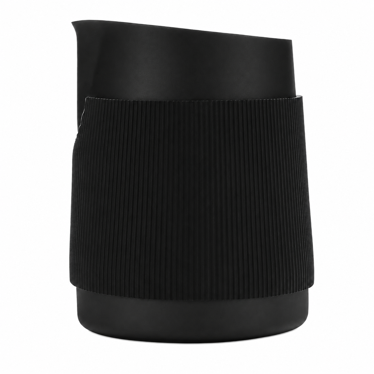 Premium Black 450ml Handleless Milk Frothing Pitcher