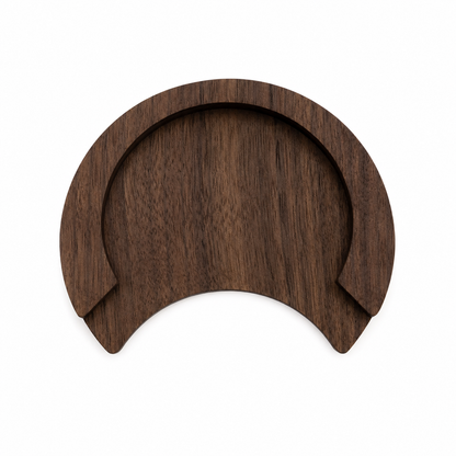 Premium Walnut Espresso Tamp Station