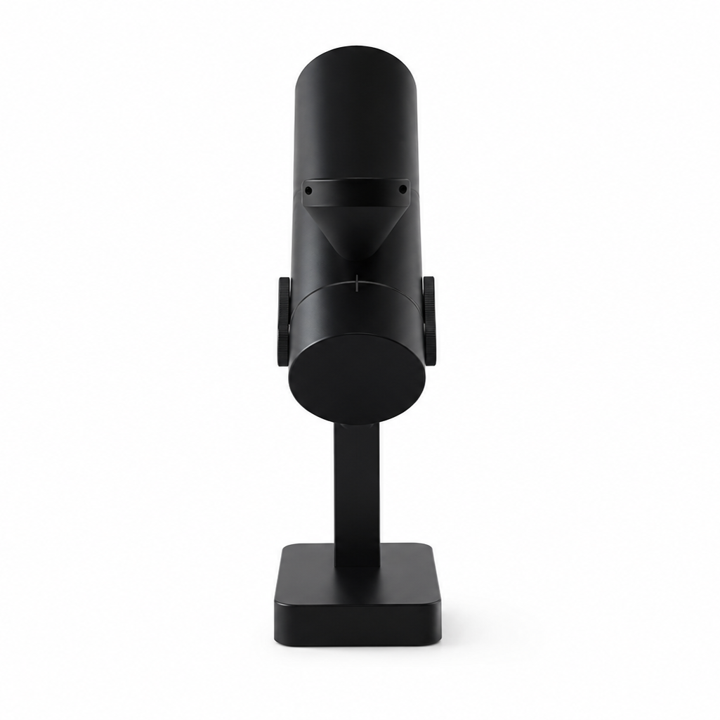 Premium Black 64mm Flat Burr Electric Coffee Grinder