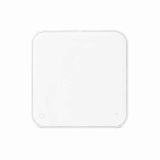Premium Smart Coffee Brewing Scale in White & Black