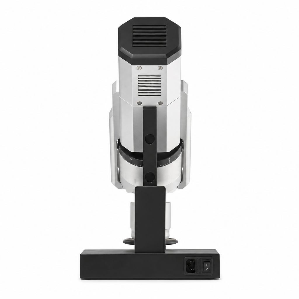 Premium Silver 80mm Flat Burr Electric Coffee Grinder