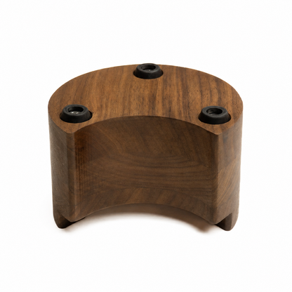 Premium Walnut Espresso Tamp Station